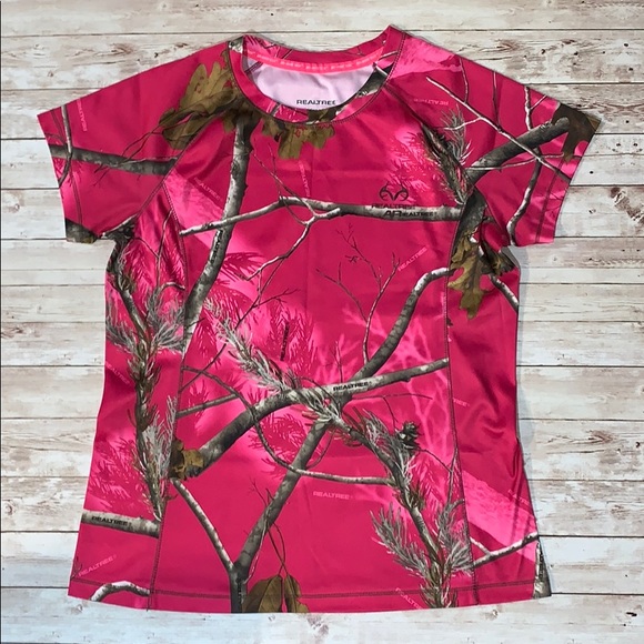 Realtree Hot Pink Camo Tshirt 